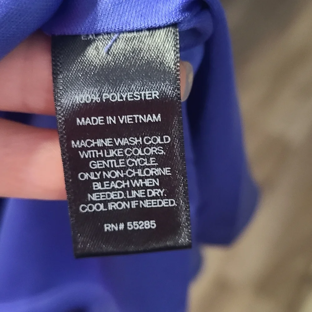 Express periwinkle dress - Picture 5 of 8